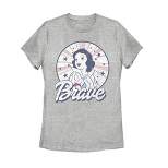 Mlb Atlanta Braves Women's Front Twist Poly Rayon T-shirt : Target