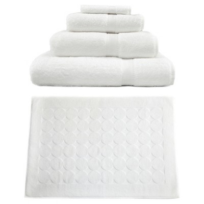 Terry Towel Combination 5pc Set White - Linum Home Textiles