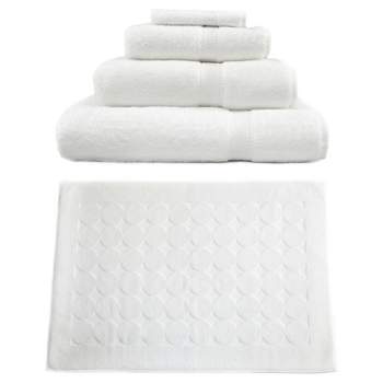 Terry Towel Combination 5pc Set White - Linum Home Textiles