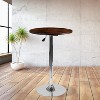 Flash Furniture 23.5'' Round Adjustable Height Rustic Pine Wood Table (Adjustable Range 26.25'' - 35.5'') - 2 of 4