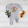 The Juniper Shop Gingerbread Man Skateboard Baby Romper - 2 of 3