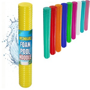 California Sun Deluxe Unsinkable Ultra Soft Foam Cushion Pool Noodle - 1 of 4
