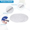 Unique Bargains Durable Felt Fabric Non-Slip Self-Adhesive Elastic Furniture Pads Black 8 Pcs - 3 of 4