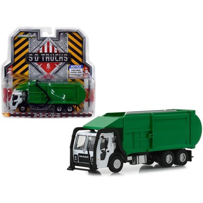 green toy garbage truck