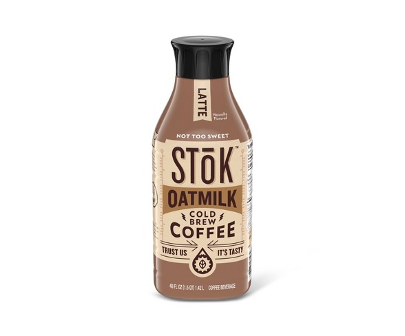 SToK Latte Oatmilk Cold Brew Coffee - 48 fl oz