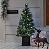 150ct LED C6 Faceted Christmas String Lights Spool with Green Wire - Wondershop™ - 2 of 4