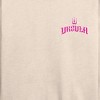 Women's - Disney Villains - Neon Poster Ursula Lightweight French Terry Wide Neck Long Sleeve Shirt - 2 of 4