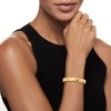 Ross-Simons 0.20 ct. t.w. Diamond Butterfly Bangle Bracelet in 18kt Gold Over Sterling - 2 of 3