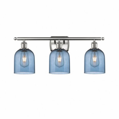 Bella - 3 Light Bath Vanity In Industrial Style-10.5 Inches Tall and 25.5 Inches Wide