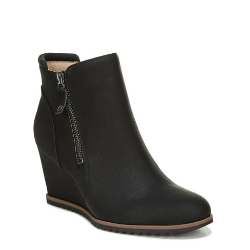 Black wedge store booties target