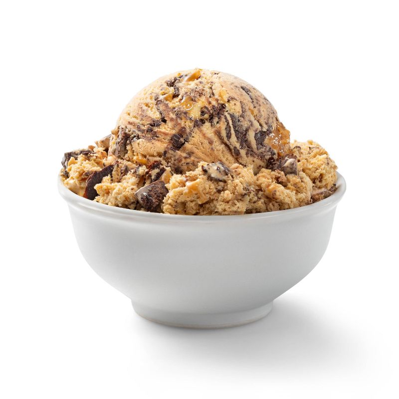 Caramel Brownie Moose Tracks Ice Cream - 1.5qt - Favorite Day&#8482;, 3 of 8