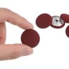 Unique Bargains Metal Shank Round Cloth Covered DIY Sewing Buttons 20 Pcs - 4 of 4