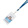 Advantus® Deluxe Lanyard with J-Hook, Navy Blue, Box of 24 - 4 of 4