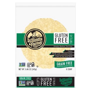 La Tortilla Gluten Free Tortillas - 8.46oz / 6ct - 1 of 3