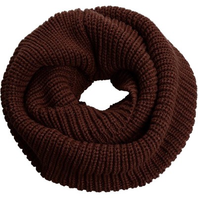 Zuppad Womens Thick Ribbed Knit Winter Infinity Circle Loop Scarf