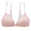 Women's Front Clasp Lace Bralette - LASCANA - 4 of 4