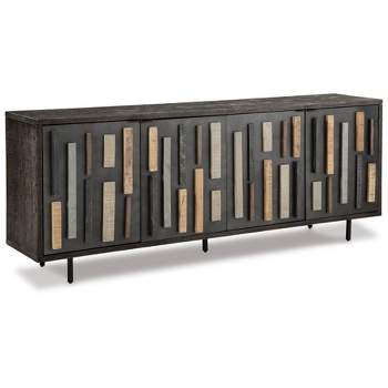 Franchester Accent Cabinet Metallic/Gray/Brown - Signature Design by Ashley