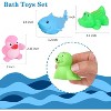18-Piece Sea Animal Bath Toy Set, Rubber Floating Toys for Babies and Toddlers Ages 6+ Months - 4 of 4