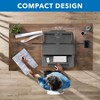 Mount-It! Sit Stand Workstation Standing Desk Converter with Dual Monitor Mount Combo, Ergonomic Height Adjustable Tabletop Desk, Black - 4 of 4