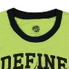 Seven Times Six Dr. Seuss The Grinch T-Shirt Men's Define Naughty Graphic Print Tee Green - 3 of 4