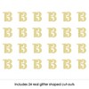 Big Dot of Happiness Gold Glitter 13 - No-Mess Real Gold Glitter Cut-Out Numbers - 13th Birthday Party Confetti - Set of 24 - 2 of 4
