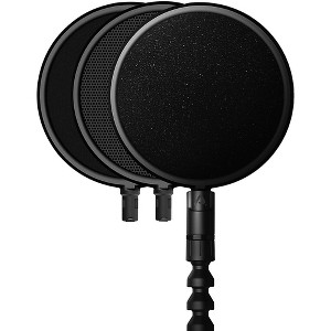 Pop Audio Pop Filter Studio Set Black - 1 of 4