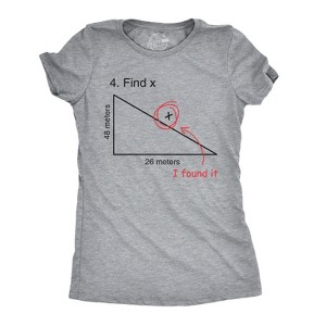 Find X T Shirt I Found It - Funny Math Science Test Teacher
