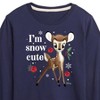 Boys' - Disney - Christmas - I'm Snow Cute Roses Long Sleeve Graphic T-Shirt - 2 of 4