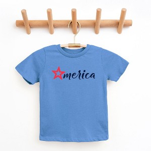 The Juniper Shop Merica Star Toddler Short Sleeve Tee - 1 of 2