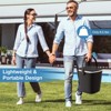 Tangkula Portable Cooler Table with Handle 4 Gallon Beer and Wine Cooler w/ Lift Top Lid & Bottle Opener 3-in-1 Outdoor Cocktail Drink Table Black/Blue - 3 of 4