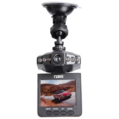 Naxa® NCV-6001 Portable HD Dash Cam in Black