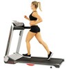 Sunny Health & Fitness Strider Electric Treadmill with 20" Wide LoPro Deck - 2 of 4