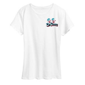 Women's - Dr. Seuss - Things Were Here Short Sleeve Graphic T-Shirt - 1 of 4