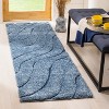 Florida Shag SG472 Power Loomed Indoor Rugs - Safavieh - 2 of 4