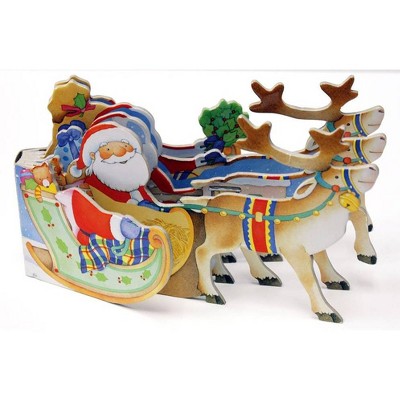 Santa's Sleigh - by  Annie Auerbach (Board Book)