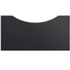 Monoprice Table Top 5 Feet Wide - Black Custom Sized for Sit-Stand Height Adjustable Riser Desk - Workstream Collection - 4 of 4