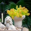 NAYSAYE Planter Sand and Cement Coral Planter with Textured Beige Finish for Indoor Outdoor Garden, Beige, 9.3"*9"*8.7" - 2 of 4