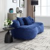 CAVINAS Bean Bag Chair for Adults and Kids, Durable Comfort Lounger High Back Bean Bag Sofa, Indoor & Outdoor - 3 of 4