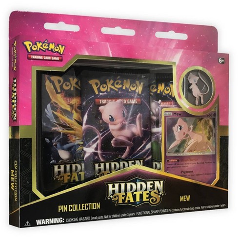 Pokemon Hidden Fates Pin Collection Box Trading Card Game