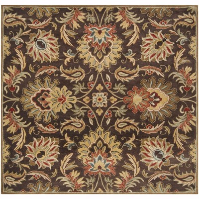 Hauteloom Chesterton 1028 Hand Tufted Brown Wool Rug