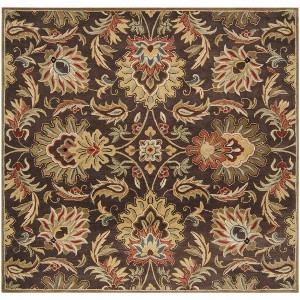Hauteloom Chesterton 1028 Hand Tufted Brown Wool Rug - 1 of 4