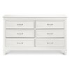 DRONKON 6 Drawer Dresser In Warm White - 2 of 3