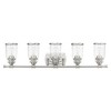 Livex Lighting Lawrenceville 5 - Light Vanity in  Brushed Nickel - 2 of 4