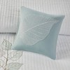 Gulches King/Cal King 6 Piece Embroidered Quilt Set with Throw Pillows Blue - 4 of 4