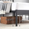 14 Inch Queen Bed Frame, Metal Platform Bed Frame with Headboard, No Box Spring Needed, Noise-Free, Non-Slip, Black - 4 of 4