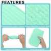 Unique Bargains Silicone Heat Resistant Non-Slip Foldable Dish Drying Mat 2 Pcs - 3 of 4