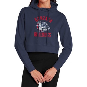Gonzaga University Large Cropped Hoodie Pullover Sweatshirt - 1 of 4