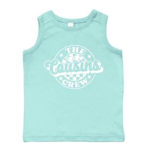 The Juniper Shop The Cousins Crew Checkered Toddler Tank - 1 of 4