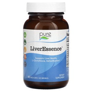 Pure Essence LiverEssence, 60 Vegi-Caps - 1 of 4
