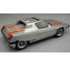 1976 Ferrari 308 GT Rainbow By Bertone Silver Metallic with Orange Stripes "Mythos Series"  1/18 Model Car by Tecnomodel - 2 of 3
